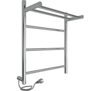 Полотенцесушитель INDIGO Line с полкой (electro) 50/40 (скрытый монтаж, универсальное подключение R/L, полированный) LСLE50-40PR