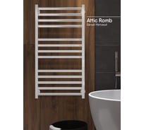 Полотенцесушитель INDIGO Attic Romb electro 100/50 таймер, скрытый монтаж, универсальное подключение R/L LСLATCRE100-50WMRt