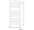 Водяной полотенцесушитель STINOX San Remo Luxe SAN120L 2