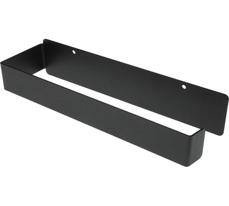 Держатель для бумажных полотенец EMBODIMENT монтаж без сверления, настенный, черный EMB-PTH-W-B