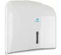 Диспенсер для бумажных полотенец NOWA Z сложения, белый, на 300 шт. KH300 NOWA