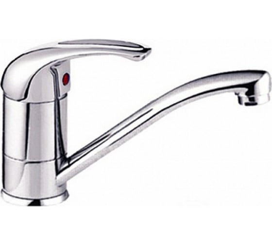 Смеситель для кухни Ligeya с коротким изливом L4504 D250-00043