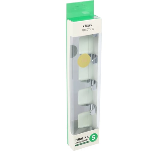 Планка с 5 крючками FIXSEN хром FX-805-5