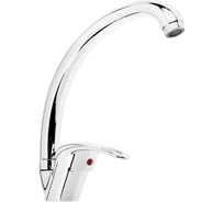 Смеситель для кухни Zein однорычажный, высокий излив, хром Z3104 6926803