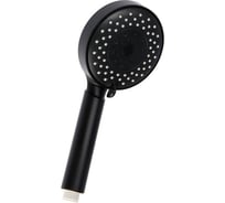 Душевая лейка Zein средняя, 3 режима, пластик, черный 7384735