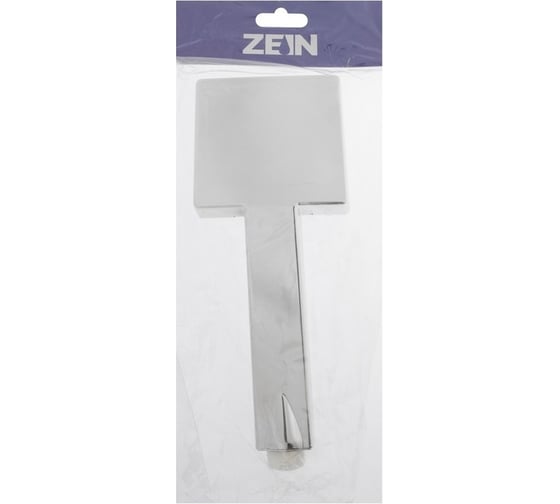 Душевая лейка Zein Z0204, пластик, 1 режим, хром 7182291