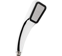 Душевая лейка Zein Z0211-1, пластик/нержавейка, 1 режим, микроскопические точки, хром 7182298