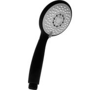 Душевая лейка Zein Z411, пластик, 3 режима, покрытие Soft-touch, черный 5482425