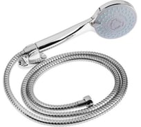 Набор для душа Zein Z0305, шланг 150 см, держатель, лейка 5 режимов, хром 6931447