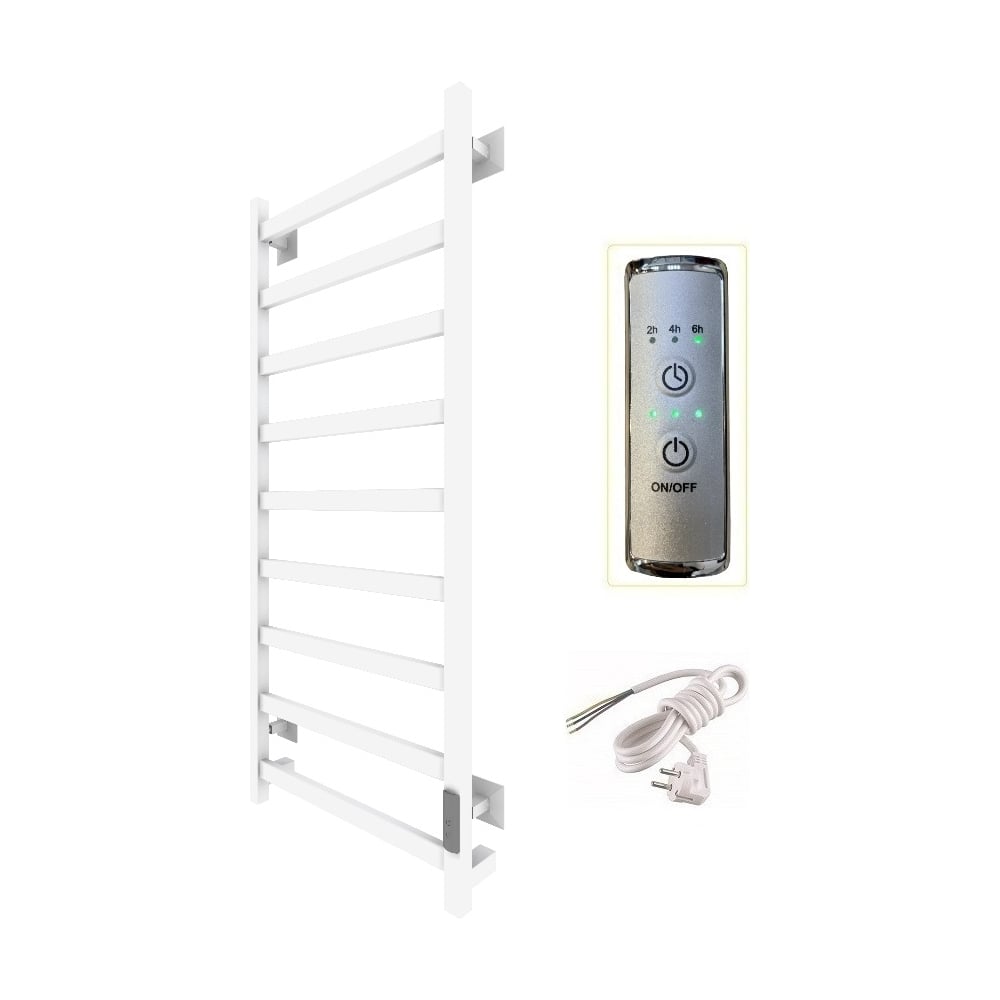 Электрический полотенцесушитель TermoSmart 500x1000 мм, 9 ...