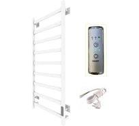 Электрический полотенцесушитель TermoSmart 500x1000 мм, 9 полотенцесушитель, белый матовый LF50/100WHE