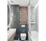 Электрический полотенцесушитель TermoSmart 500x800 мм, 7 перекладин, белый матовый LF50/80WHE 6