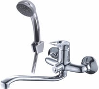 Смеситель для ванны KONNER SOLO с длинным изливом, с аксессуарами SOL1600 6088201