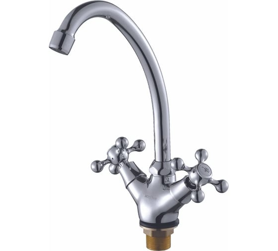 Смеситель для кухни KONNER CLASSIC с высоким поворотным изливом CLS2200 6088151