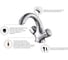 Смеситель для раковины KONNER ELEMENT QUARZ ELQ2020 6088169 5