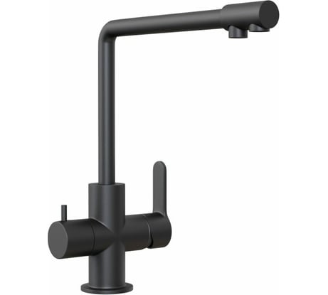 Смеситель для кухни Профсан ПСМ нержавеющая сталь AISI-304 с подключением фильтра PSM-307-22