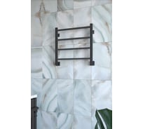 Водяной полотенцесушитель STINOX Quatro черный QU50-BM