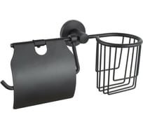 Держатель освежителя воздуха и туалетной бумаги Mario с крышкой 242111 89655