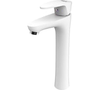 Смеситель для раковины Dorff Alpha высокий, цвет белый D9022000WH