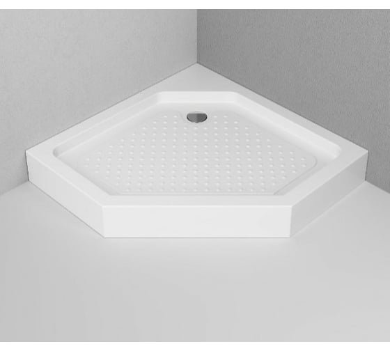 Поддон Damixa 5-corner 90x90, с сифоном DX35WT-405-090MT