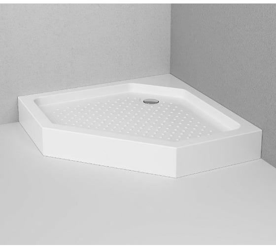 Поддон Damixa 5-corner 90x90, с сифоном DX35WT-405-090MT