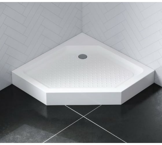 Поддон Damixa 5-corner 90x90, с сифоном DX35WT-405-090MT