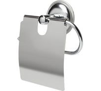 Держатель NV металлический для туалетной бумаги, -3802-6 NV-3802-6 с крышкой