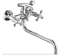 Смеситель для ванны FASHUN хром 7128S переключение душ, латунь A2619