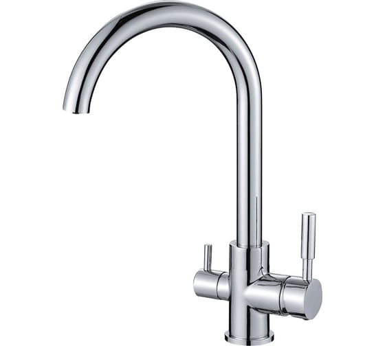 Смеситель для кухни FASHUN хром, фильтр ф35, латунь A4397 1