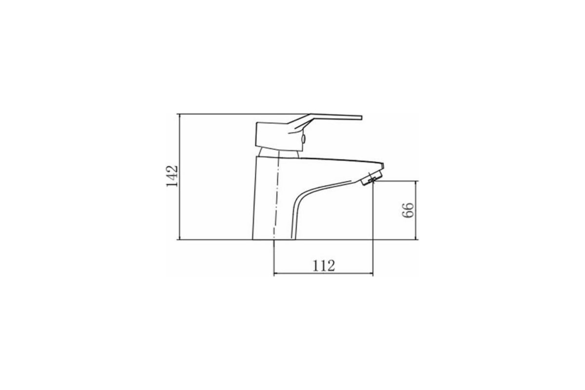 Смеситель для раковины FASHUN хром, ф40, латунь A1063 - выгодная цена ...
