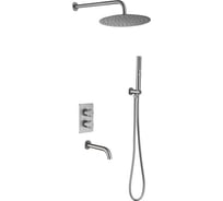 Душевой комплект ALLEN BRAU Priority никель 5.31014-BN 00265388