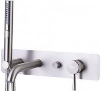 Смеситель для ванны с душем ALLEN BRAU Priority 5.31006-BN с внутренней частью 00265364 21661744