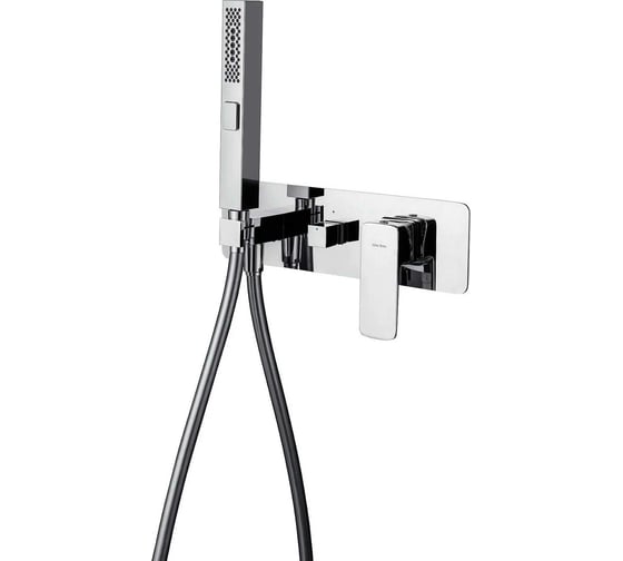Смеситель для ванны с душем ALLEN BRAU Infinity 5.21007-00 с внутренней частью 00265447