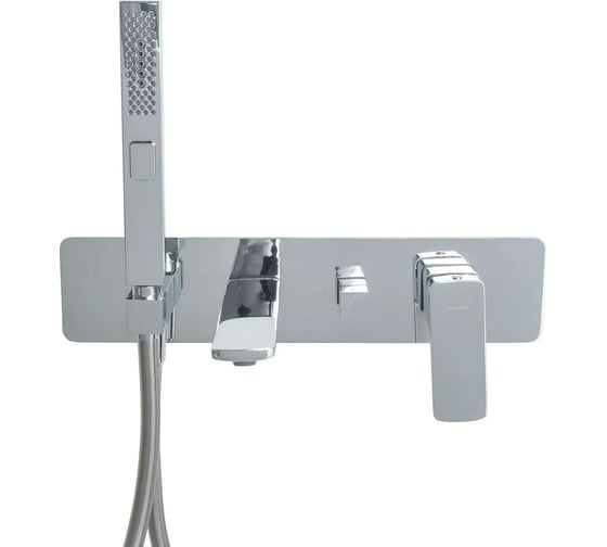 Смеситель для ванны с душем ALLEN BRAU Infinity 5.21007-00 с внутренней частью 00265447