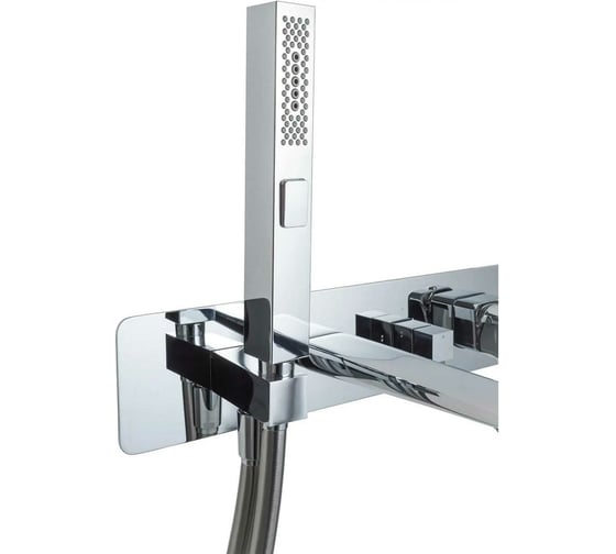 Смеситель для ванны с душем ALLEN BRAU Infinity 5.21007-00 с внутренней частью 00265447