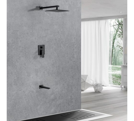 Смеситель для душа ALLEN BRAU Infinity X2 5.21014-31 с внутренней частью 00265462