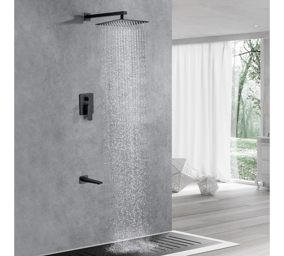 Смеситель для душа ALLEN BRAU Infinity X2 5.21014-31 с внутренней частью 00265462
