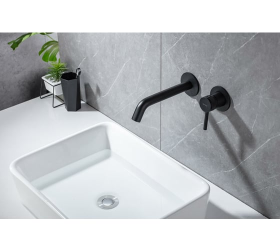 Смеситель для раковины ALLEN BRAU Priority 5.31030-31 черный матовый 00280706