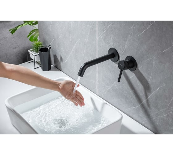 Смеситель для раковины ALLEN BRAU Priority 5.31030-31 черный матовый 00280706