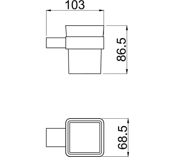 Стакан ALLEN BRAU Infinity 6.21002-00 00265469