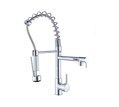Смеситель для кухни MATRIX SMF-323147 пружинный, хром 0216