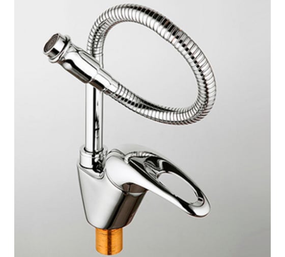 Смеситель для кухни MATRIX SMF-421367/B 40 мм, утка, с гибким изливом 4179