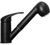Смеситель для кухни MATRIX SMF-62447/BK 40 мм, черный с выдвижной лейкой 5573