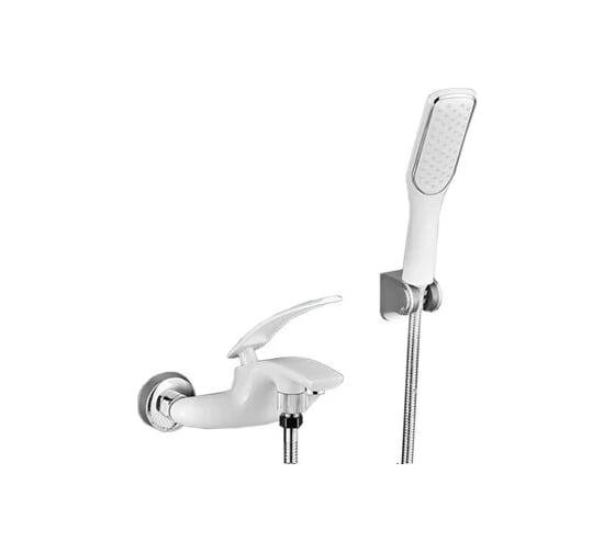 Смеситель для ванны MATRIX SMF-323073/WT белый, короткий нос 5994