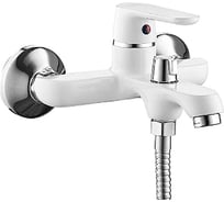 Смеситель для ванны MATRIX SMF-323303/WT белый 6279