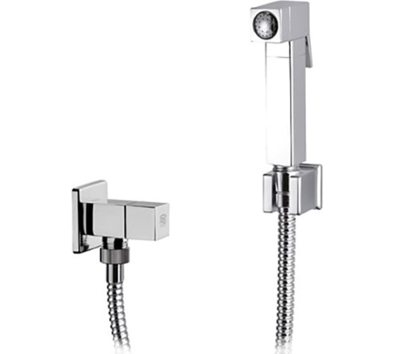 Кран для биде REMER + шланг 1.2 м + лейка + кронштейн 332RES