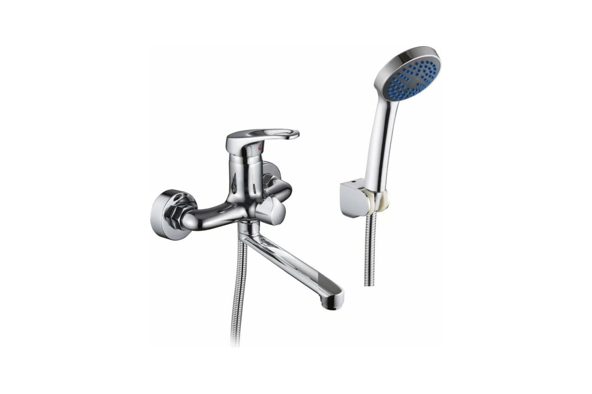 Смеситель для ванны КС (20135201) d 35, плоский излив, 150 мм 463856 ...