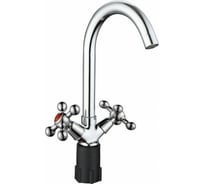 Смеситель для кухни КС КРЕСТ (5400782) керамика, поворотный U-излив 457710