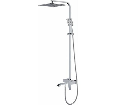 Душевая система Gappo 35к G2407-11 лейка "Тропический душ" хром 547140