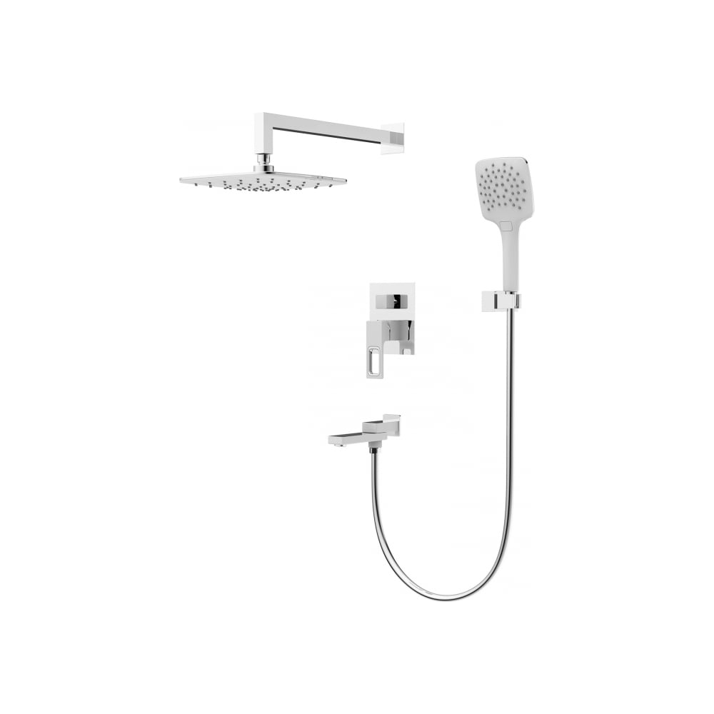 Душевая система Gappo 35к G7117-8 встраиваемая, лейка "Тропический душ ...